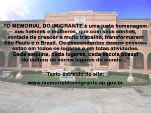 Vista que os imigrante tinham na sua chegada ao Porto de Santos. Arquivo: Memorial do Imigrante