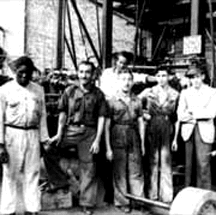 O Cotonifício Crespi empregava operários de várias nacionalidades Fonte: Memorial do Imigrante