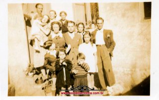 Membros da família Romanato - foto cedida por Edgard A. Romanato
