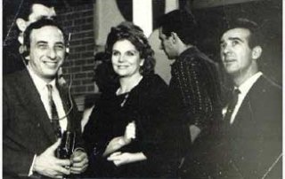 Walter Silva com a atriz Tonia Carrero Arquivo de Walter Silva 